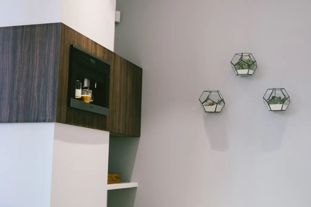 Coffee machine in the dental office